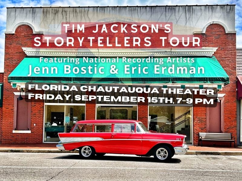 Banner for Tim Jackson's Storytellers Tour