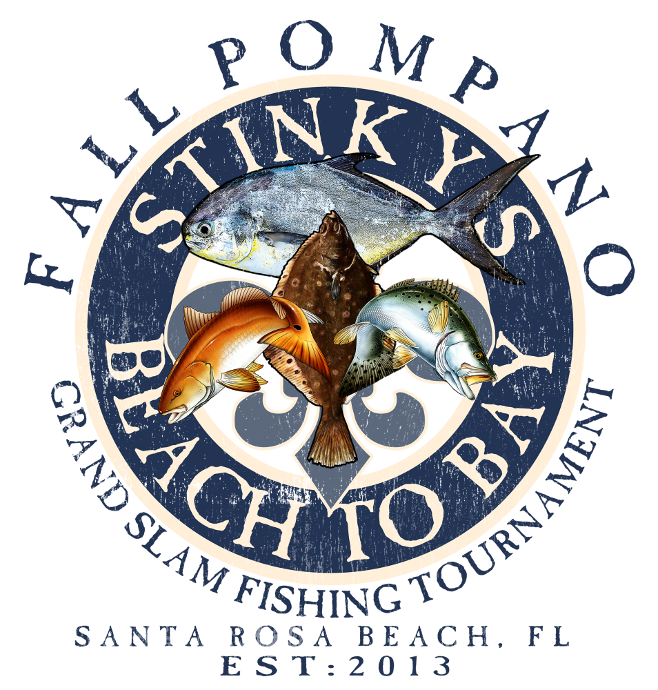 Logo for Stinky's Fall Pompano Beach to Bay Grand Slam Fishing Tournament