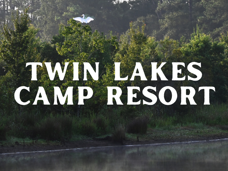 Banner ad for Twin Lakes Camp Resort