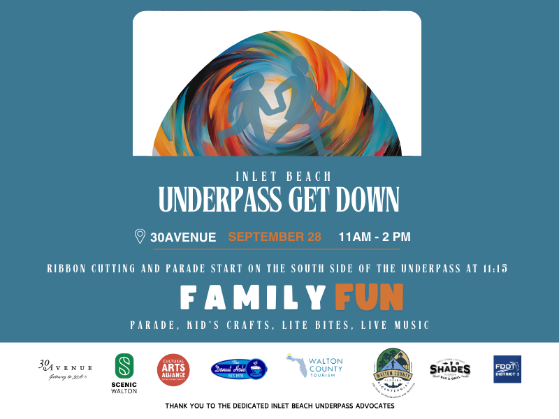 Banner Ad for the Underpass Get Down Event