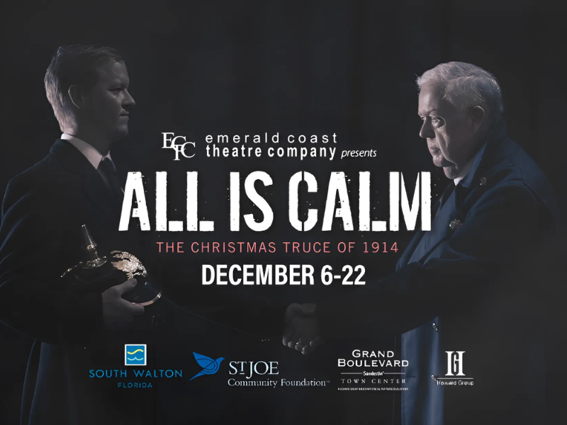 Banner ad for All is Calm