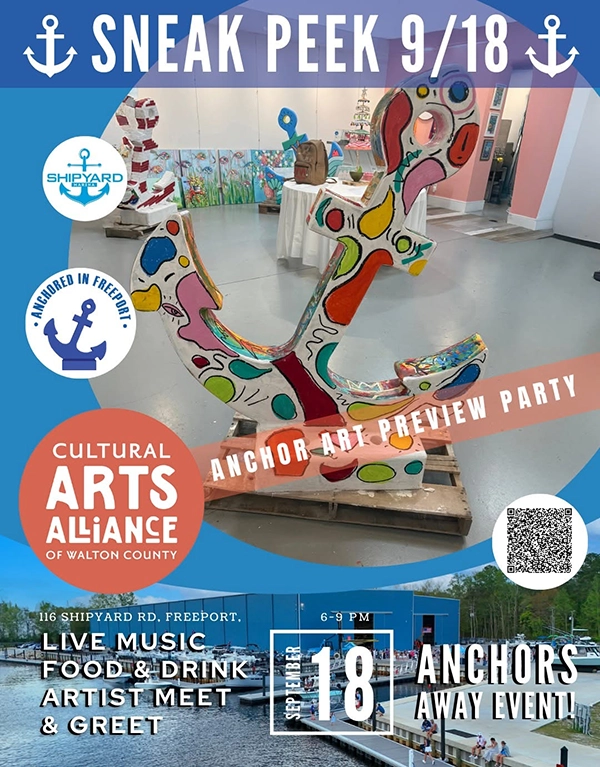 Event flyer for Anchors Event flyer for Anchors