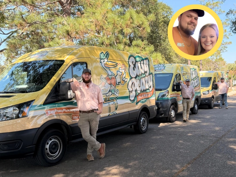 Licensed and insured Easy Peazy Plumbing technicians delivering expert plumbing solutions in Florida panhandle homes