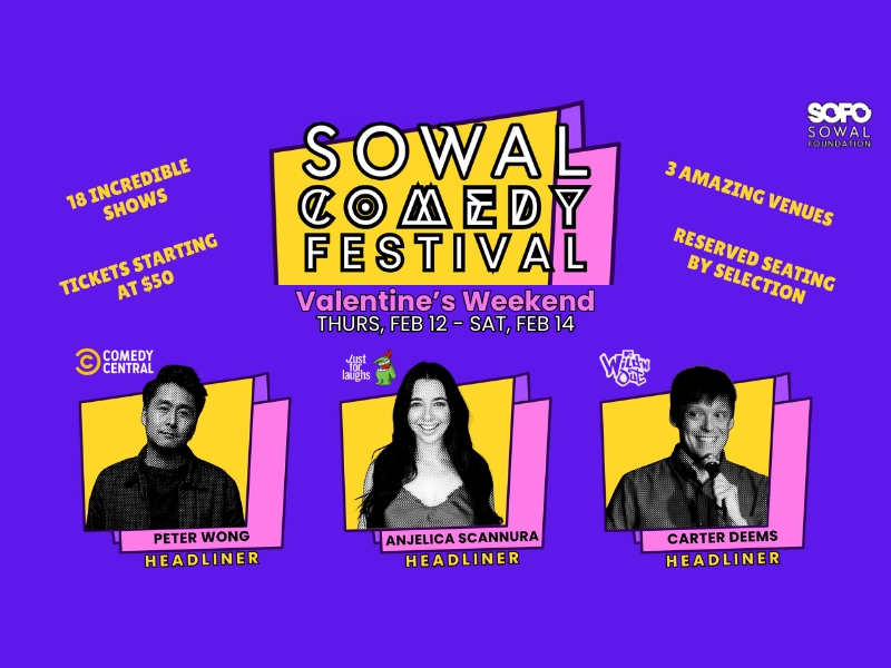 SOWAL Comedy Festival Banner Ad