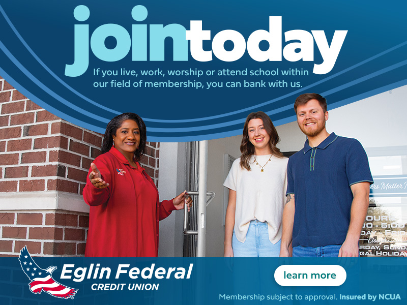 Banner Ad for Eglin Credit Union