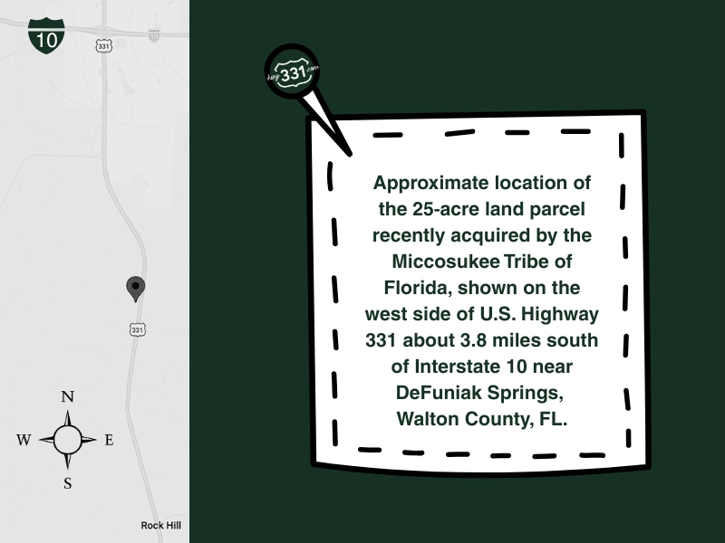 Miccosukee Tribe Purchases Land in Walton County