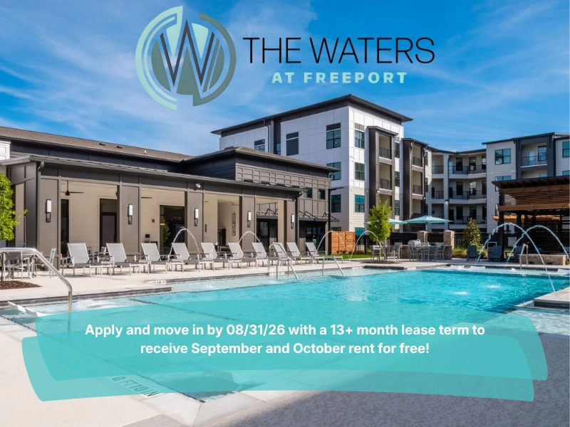 Waters at Freeport August deal